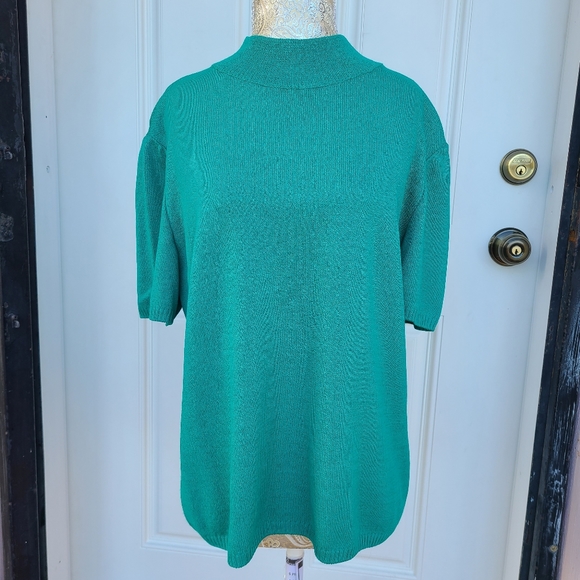 SALE!!  St. John Collection Knit Top Size Large - Picture 1 of 8